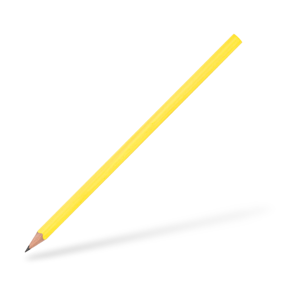 CSW Bleistifte 3-eckiger Bleistift glänzend Gelb