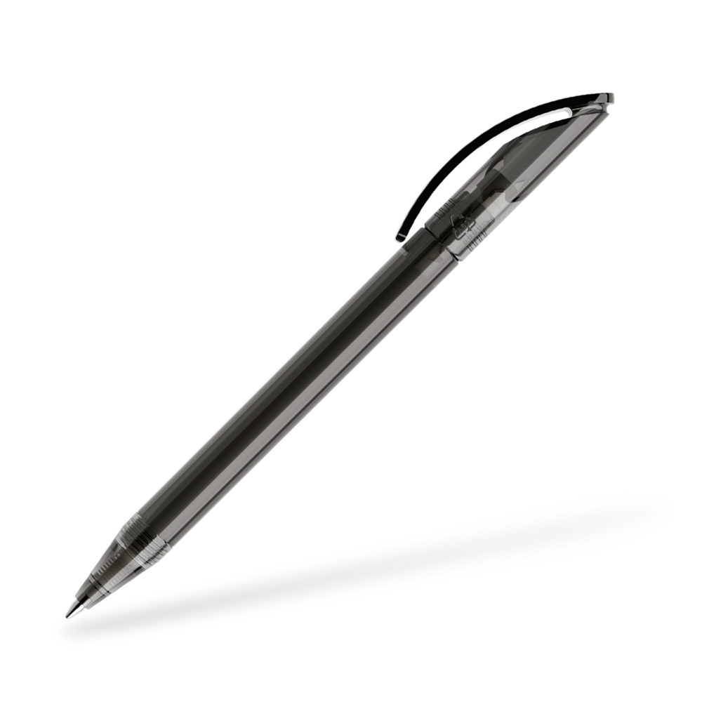 DS3 Transparent Kugelschreiber Seitenansicht Anthrazit T75
