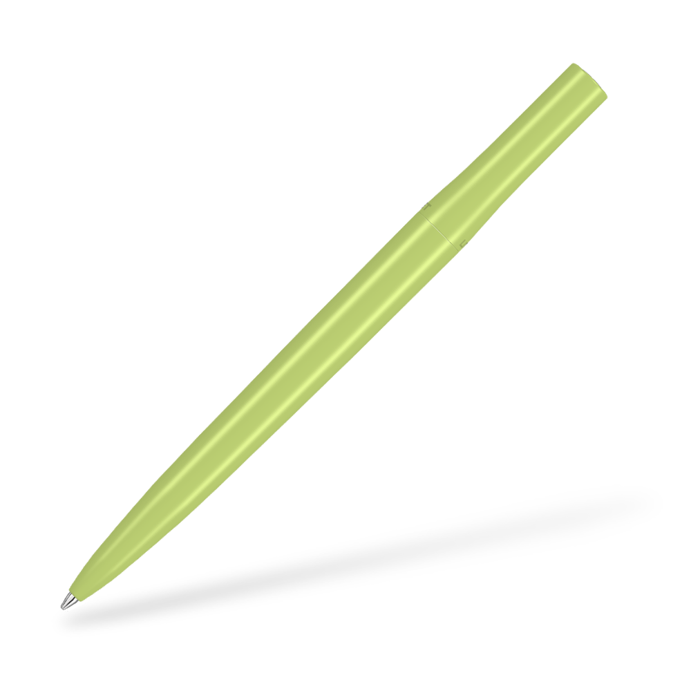 0-2240 PET PEN Switch Kugelschreiber Frontansicht Hellgrün