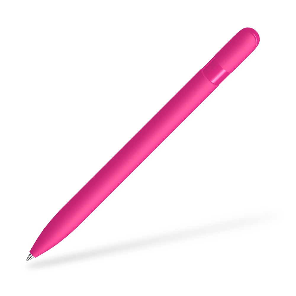 UMA SKY GUM-0-0125-GUM Kugelschreiber Frontansicht Magenta