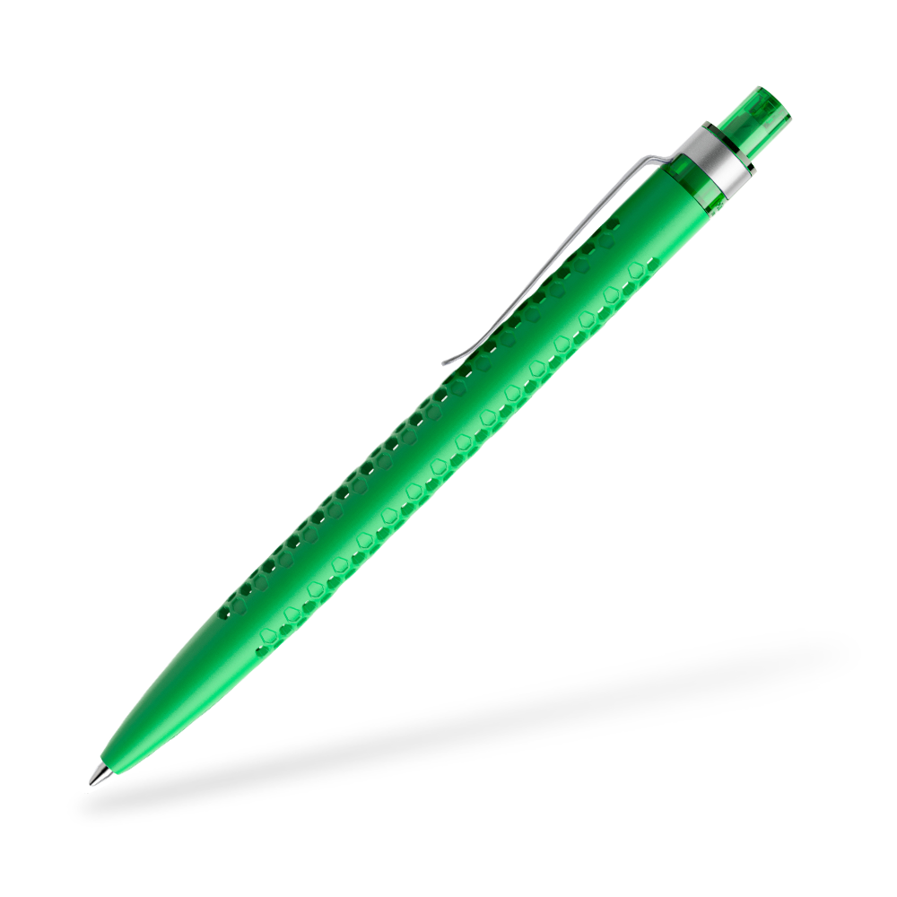 prodir QS40 Air Kugelschreiber Matt Metallclip Seitenansicht Hellgrün M67