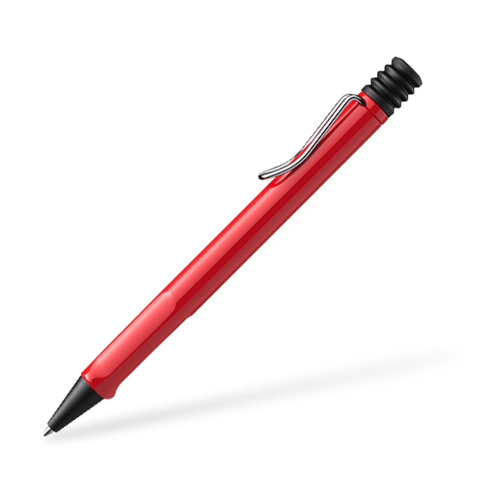 LAMY Safari 216 Kugelschreiber Seitenansicht Rot
