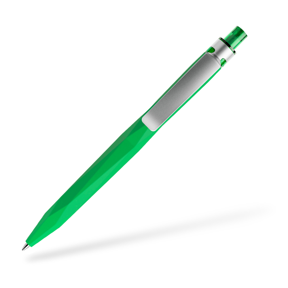 prodir QS20 Kugelschreiber Softtouch Metallclip Clipansicht Hellgrün R67