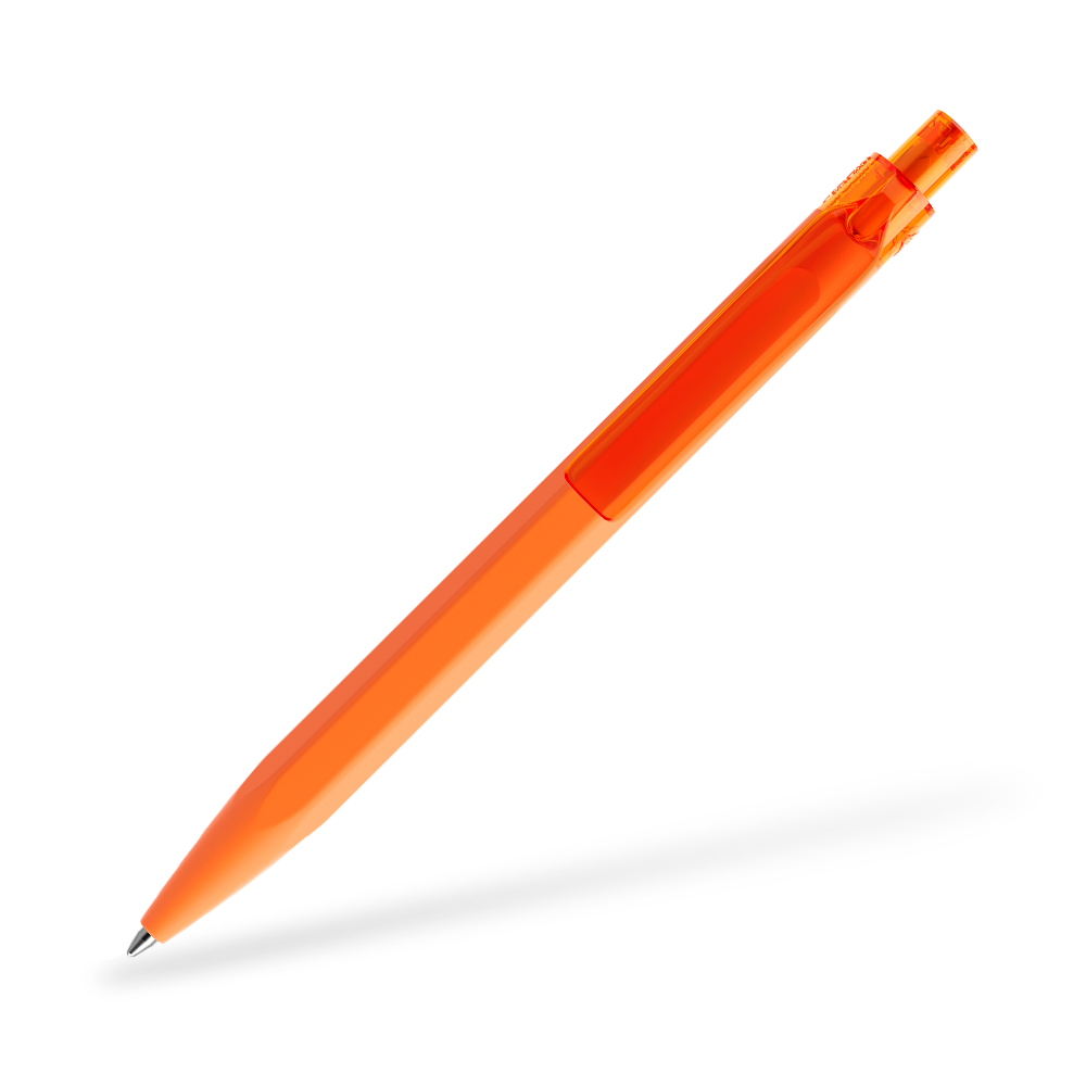 prodir QS50 Softtouch Kugelschreiber Clipansicht Orange R10