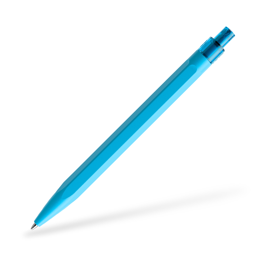 prodir QS50 Matt Kugelschreiber Frontansicht Cyan M58