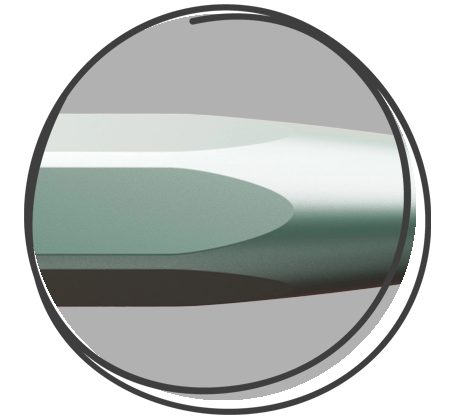 prodir QS50 Kugelschreiber Nahaufnahme Struktur Oberfläche