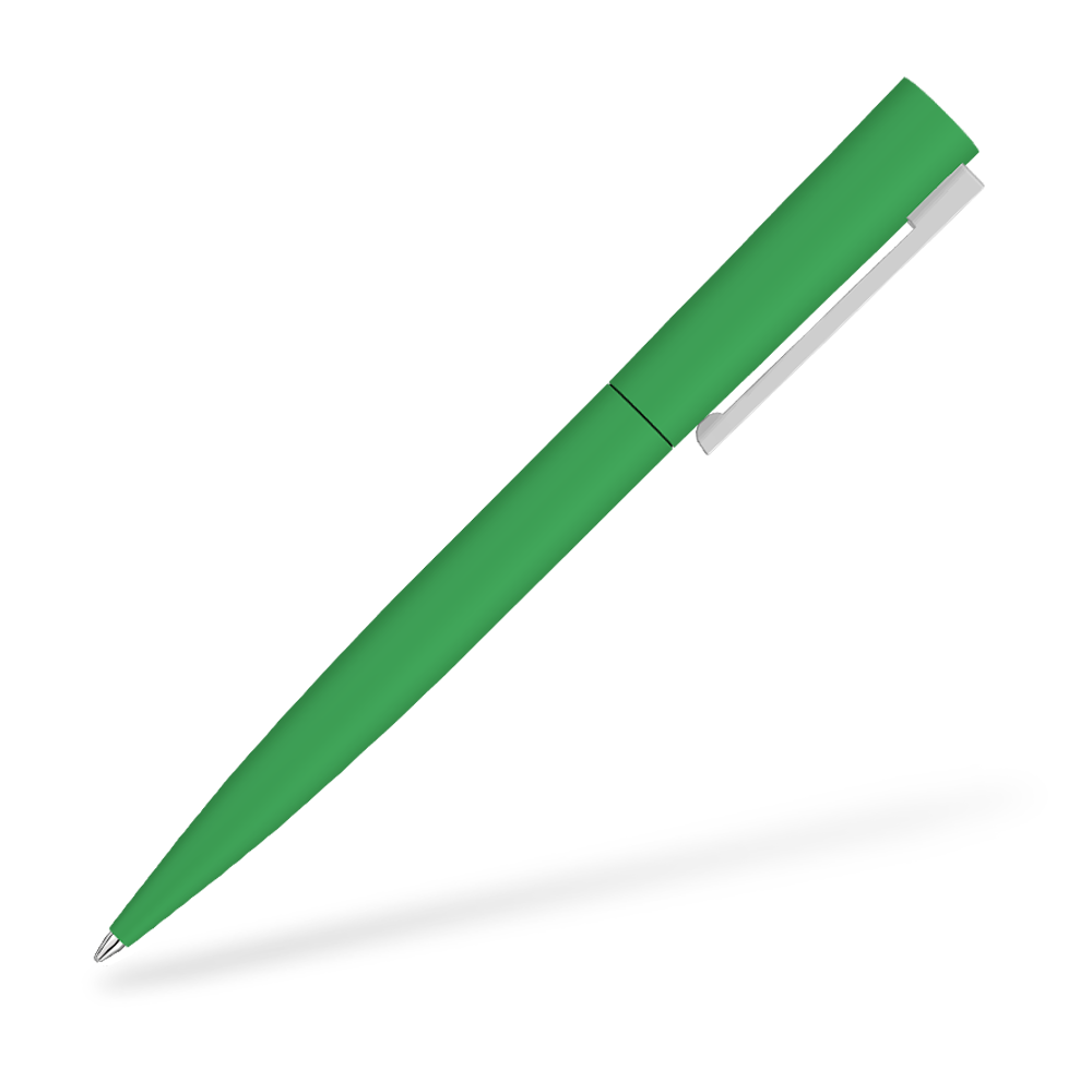 UMA 0-9610-GUM BRUSH GUM Softtouch Kugelschreiber Dunkelgrün 270 Grad vom Clip