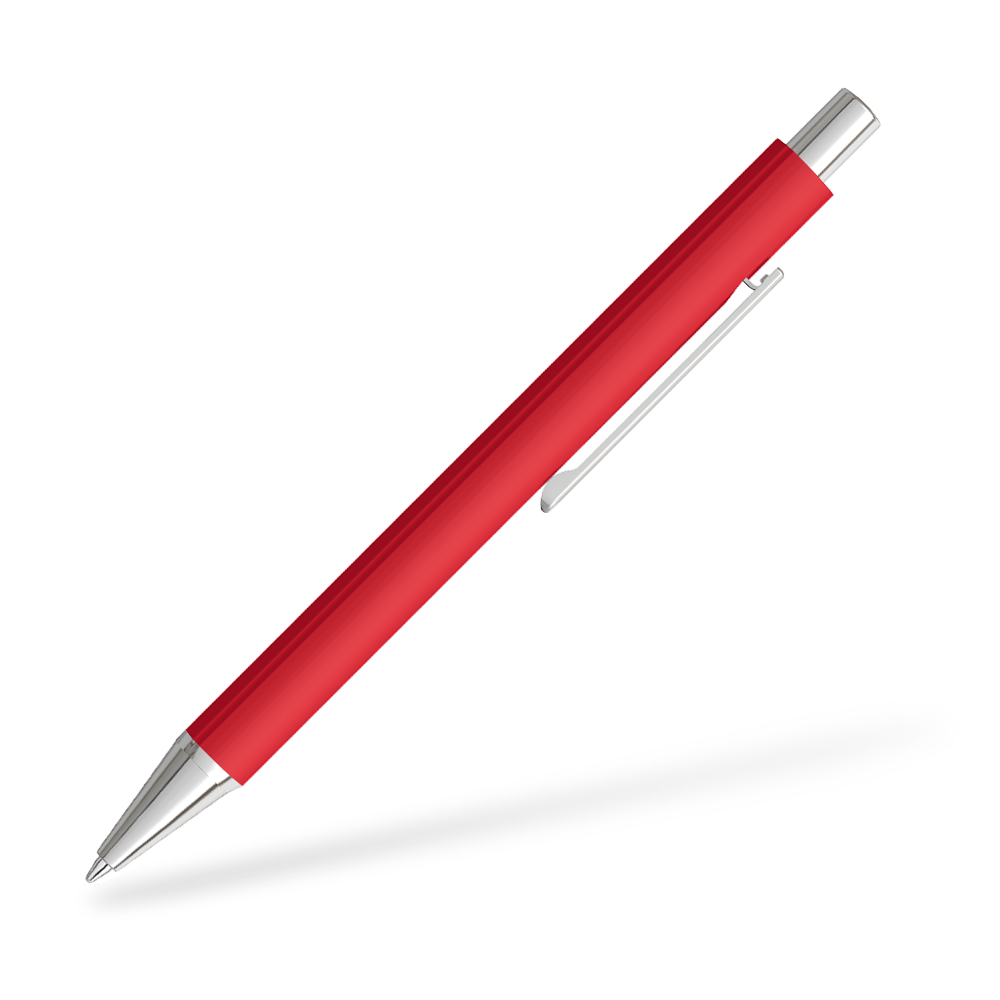 UMA Ellipse GUM 0-9450-GUM Kugelschreiber 270 Grad vom Clip Rot