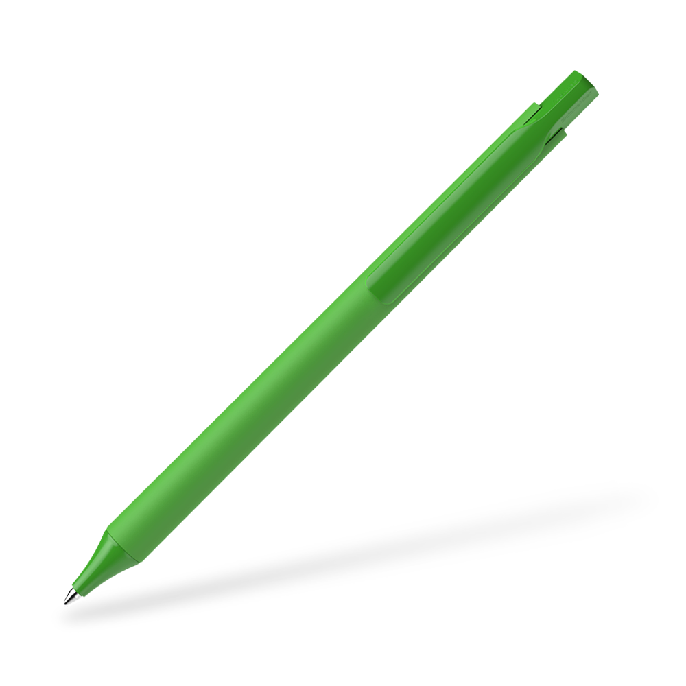 Schneider Essential Softtouch Kugelschreiber Clipansicht Hellgrün 47