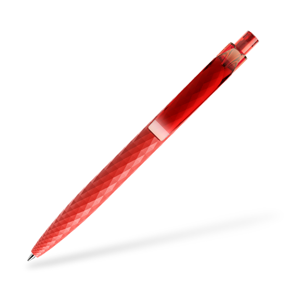 prodir QS01 matt Kugelschreiber Clipansicht Rot M20