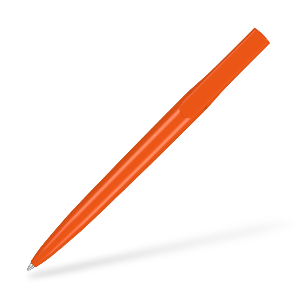 0-2240 PET PEN Switch Kugelschreiber Clipansicht Orange