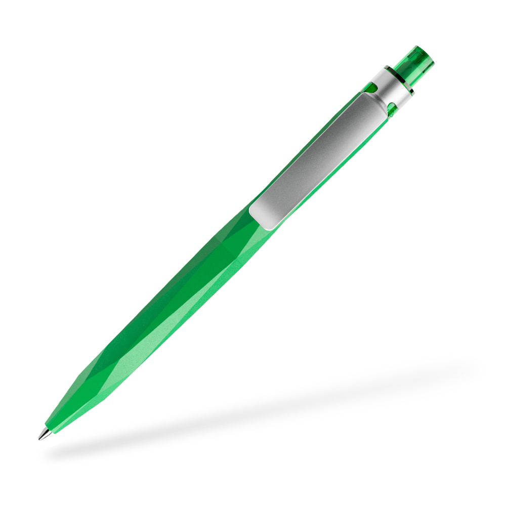 prodir QS20 Kugelschreiber Matt Metallclip Clipansicht Hellgrün M67