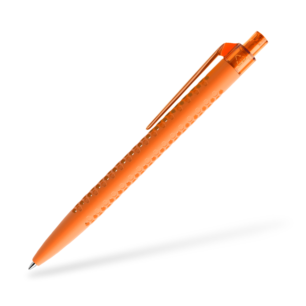 prodir QS40 Air Kugelschreiber Softtouch Seitenansicht Orange R10