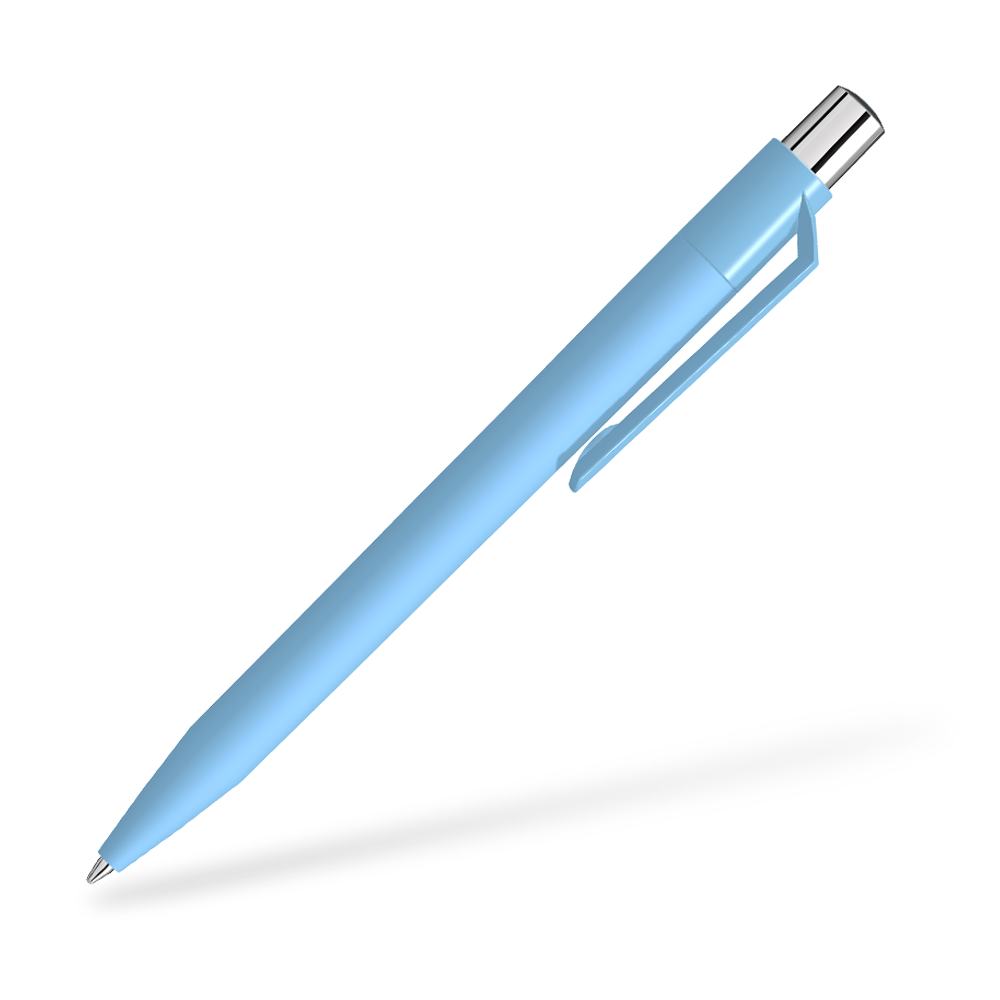 UMA ON TOP SI GUM 0-0063-SI-GUM Kugelschreiber 270 Grad vom Clip Hellblau