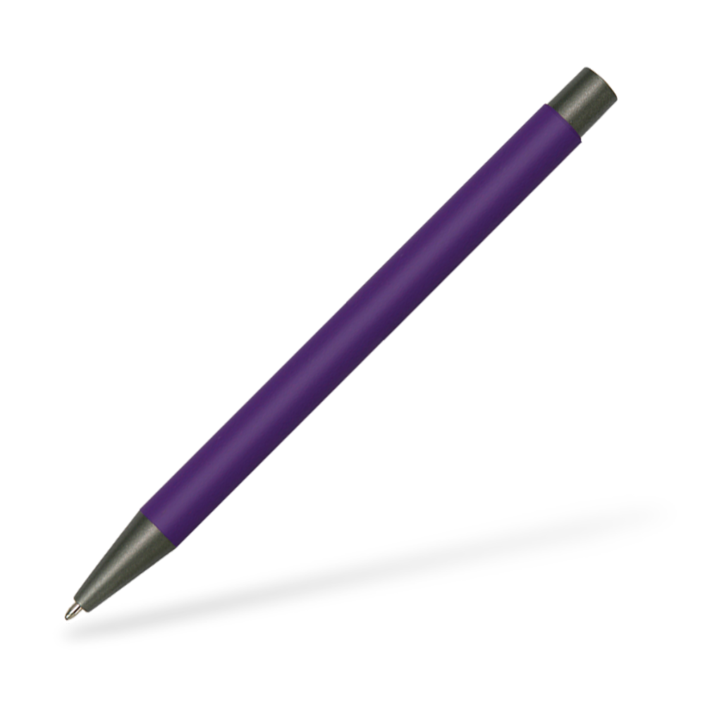 Goldstar Bowie LUM Kugelschreiber Frontansicht Violett