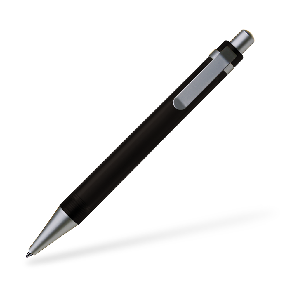 0-8600 UMA Arctis Kugelschreiber Clipansicht Schwarz