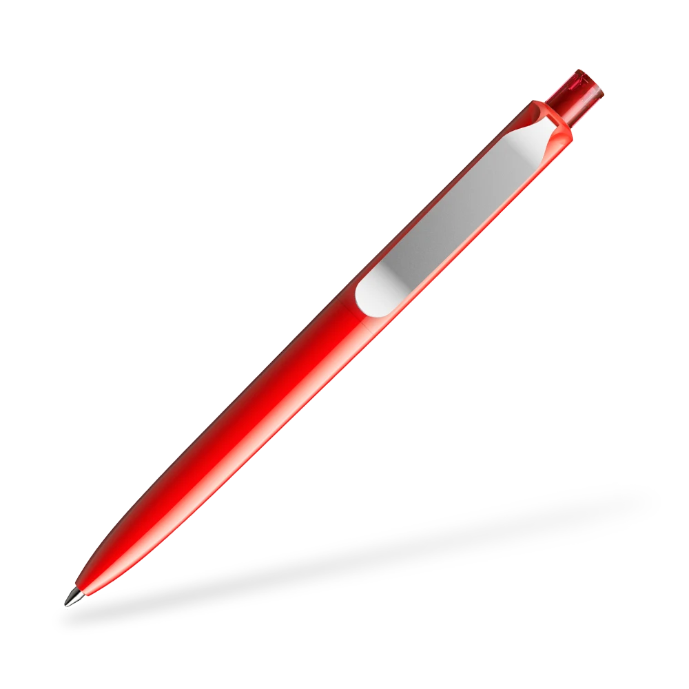 DS8 Poliert Metallclip Clipansicht Rot P20