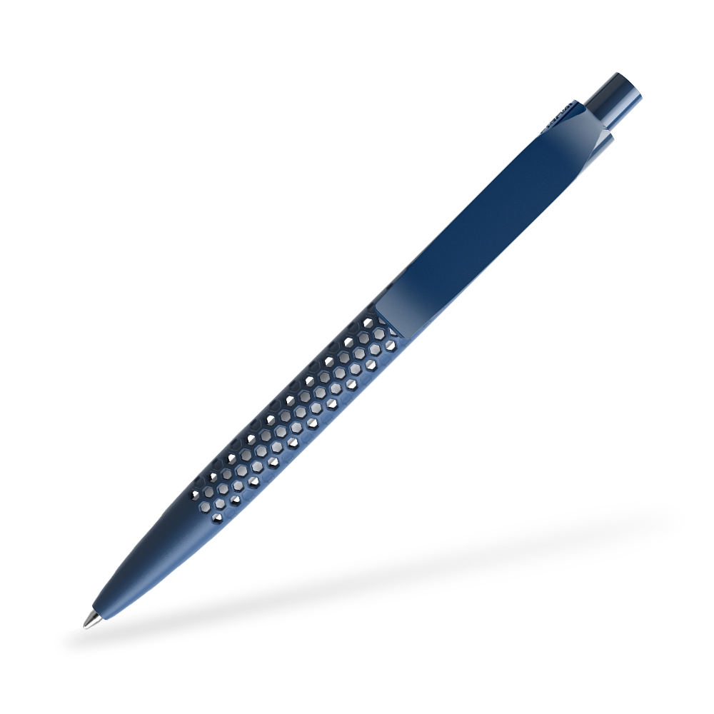 prodir QS40 Air Kugelschreiber True Biotic Clipansicht Meerblau B62