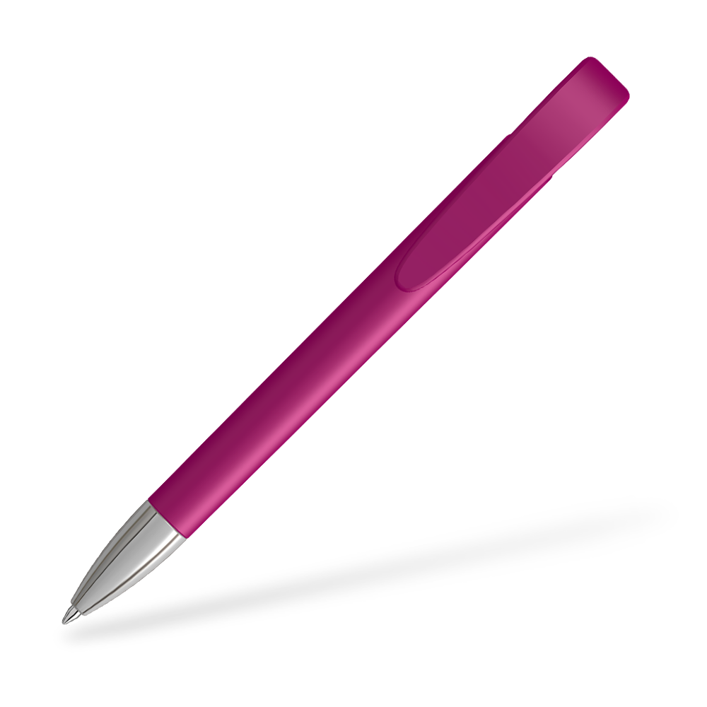 UMA YES F SI 0-0092-F-SI Kugelschreiber Clipansicht Magenta