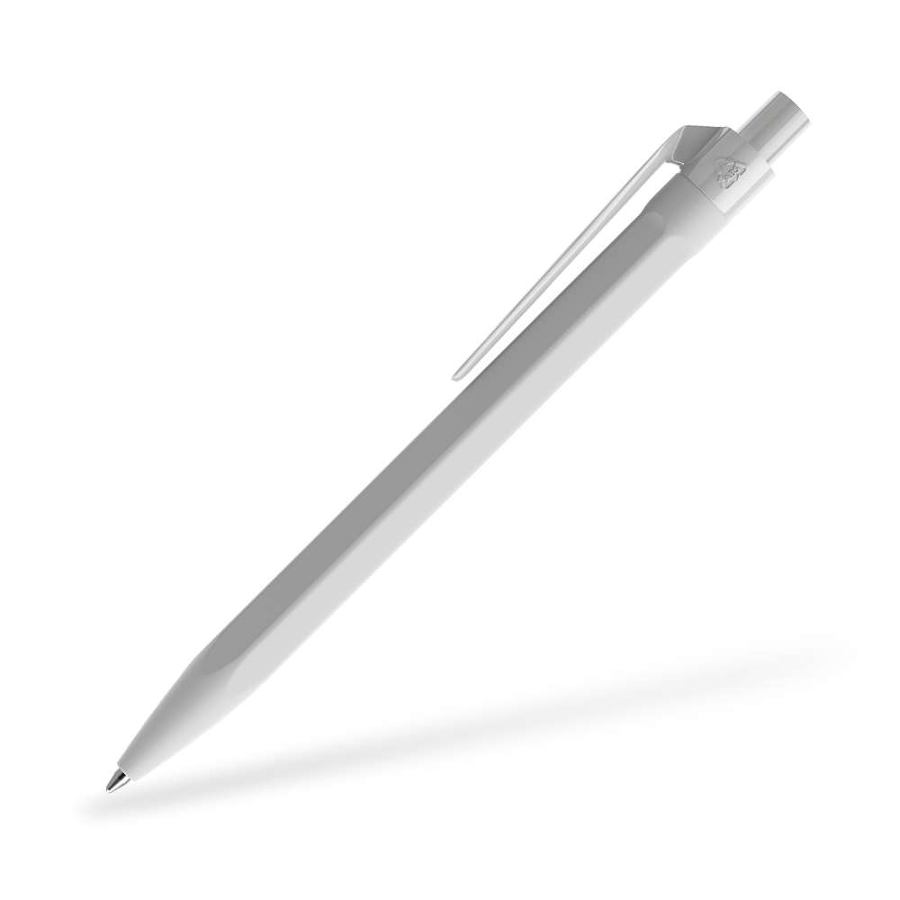 prodir QS50 Softtouch Kugelschreiber Seitenansicht Grau R77