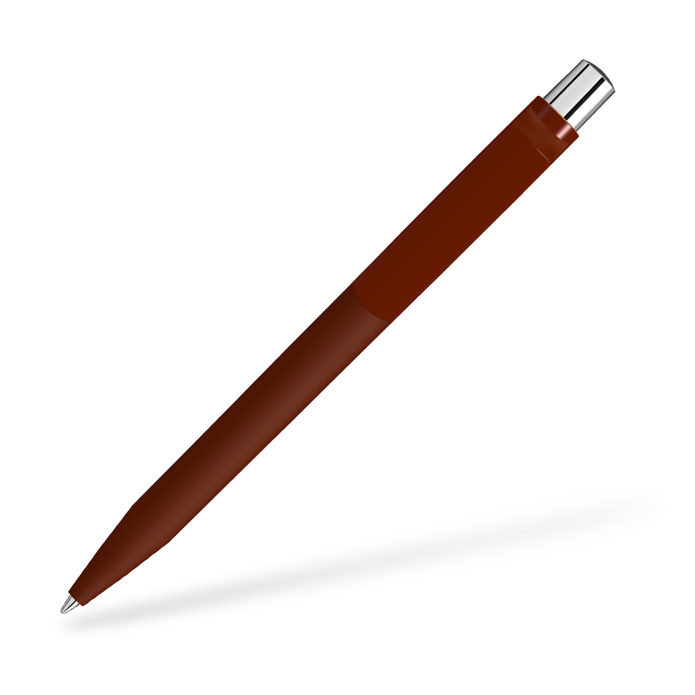 UMA ON TOP SI GUM 0-0063-SI-GUM Kugelschreiber Clipansicht Aubergine