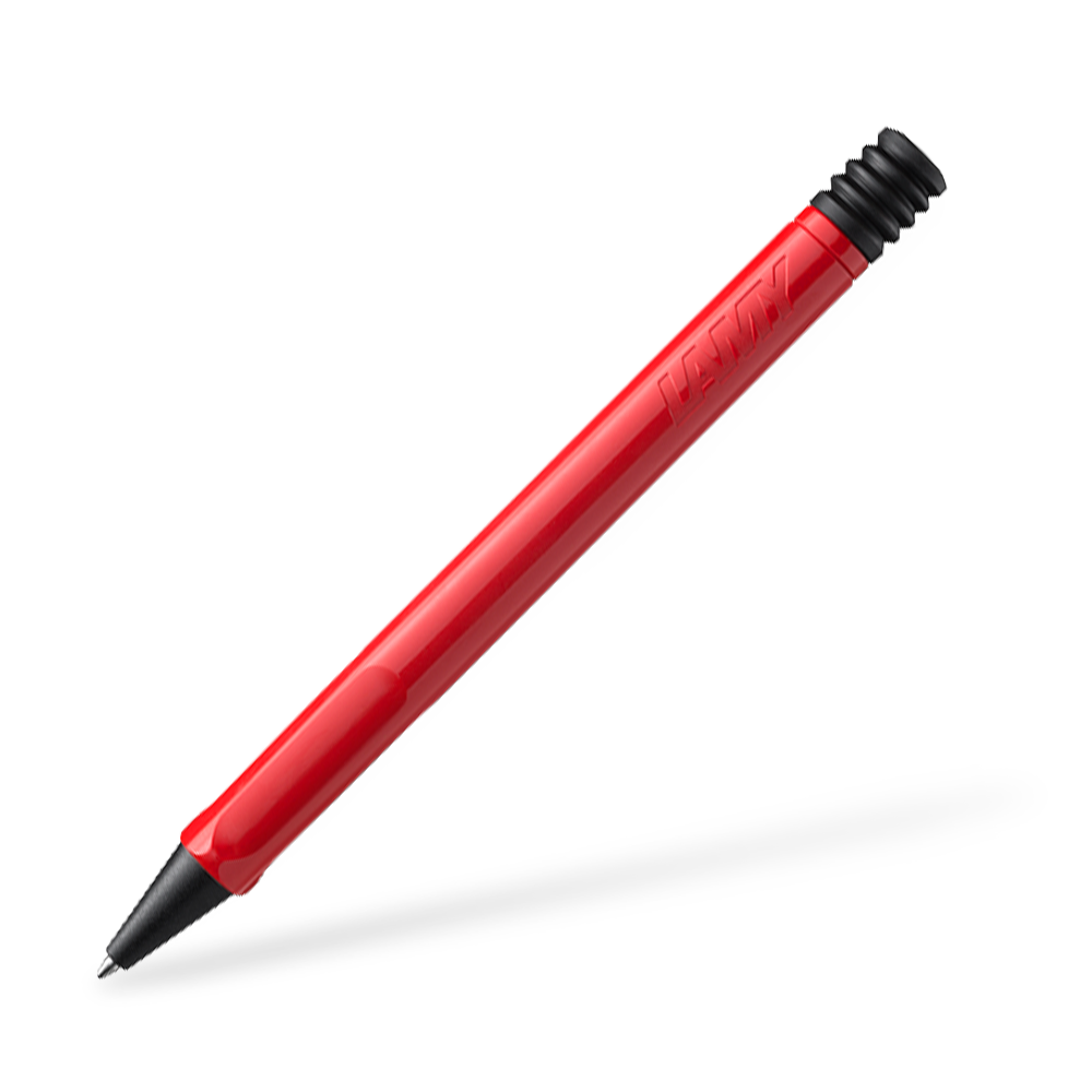 LAMY Safari 216 Kugelschreiber Frontansicht Rot