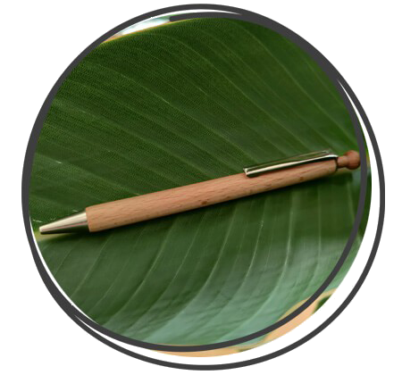 UMA Woody PEFC Kugelschreiber Natur