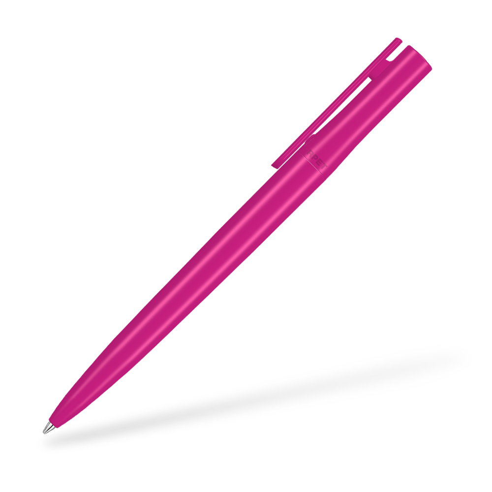 0-2240 PET PEN Switch Kugelschreiber Seitenansicht Magenta