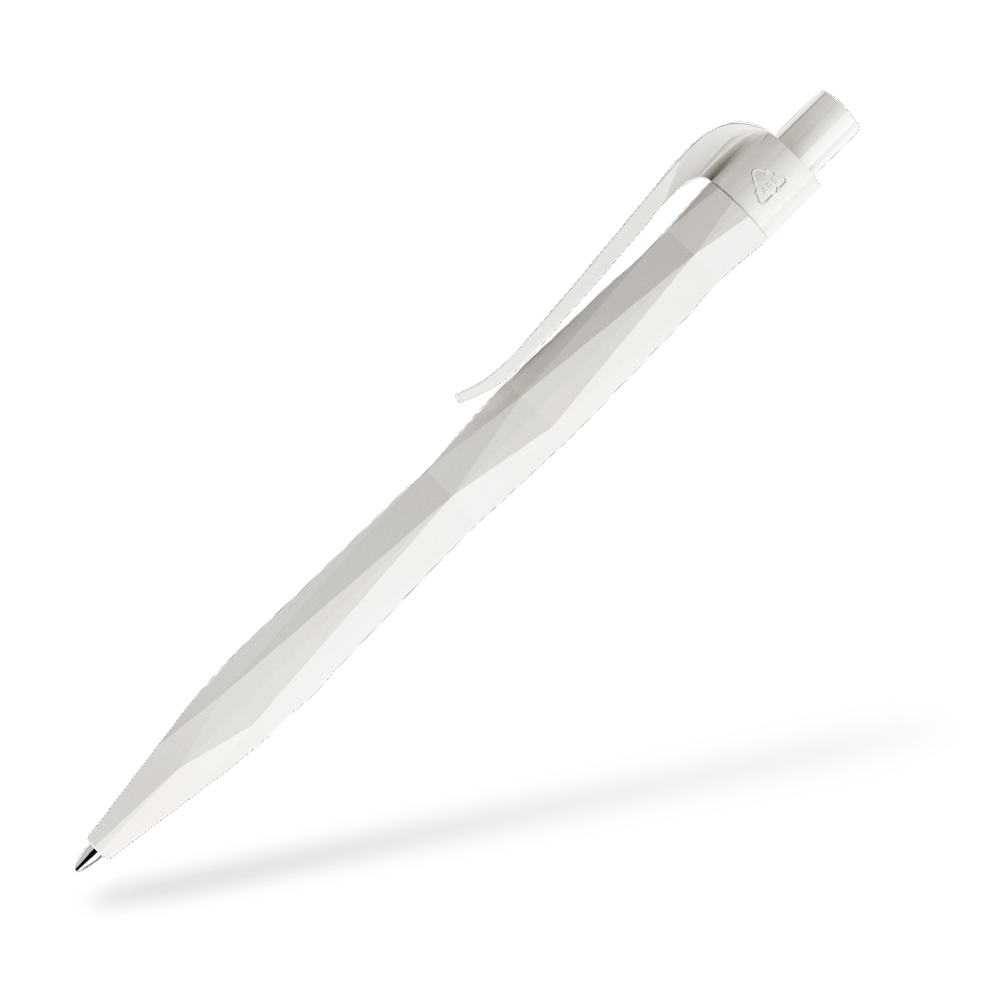 prodir QS20 Matt Kugelschreiber Seitenansicht Weiss M02