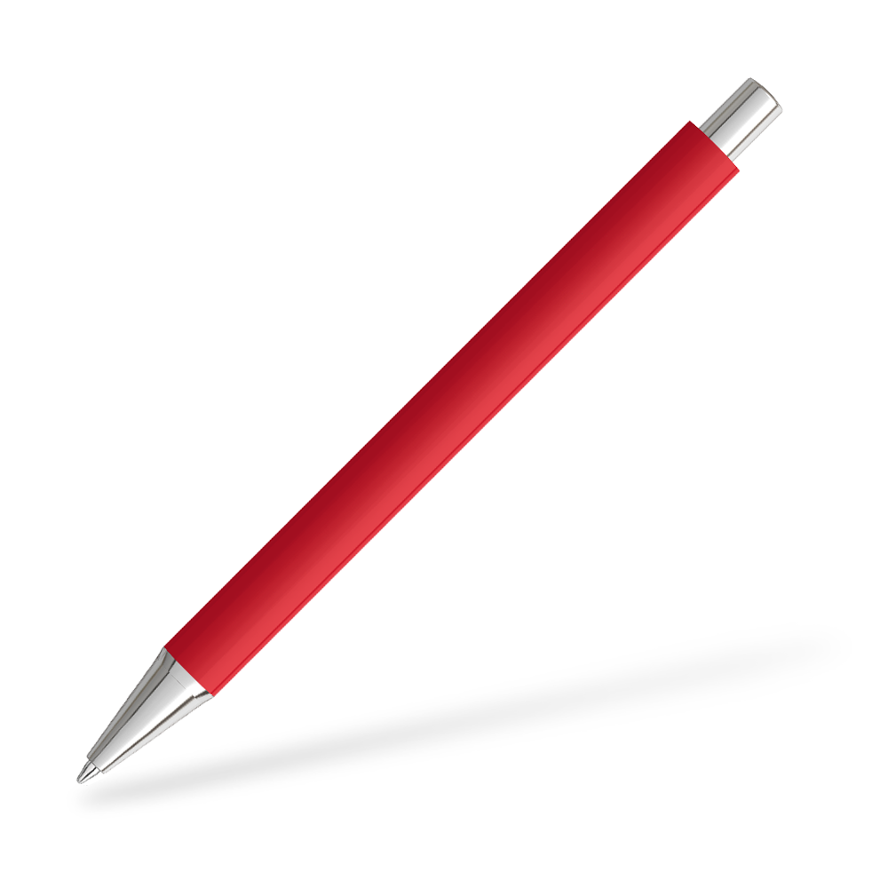 UMA Ellipse GUM 0-9450-GUM Kugelschreiber Frontansicht Rot