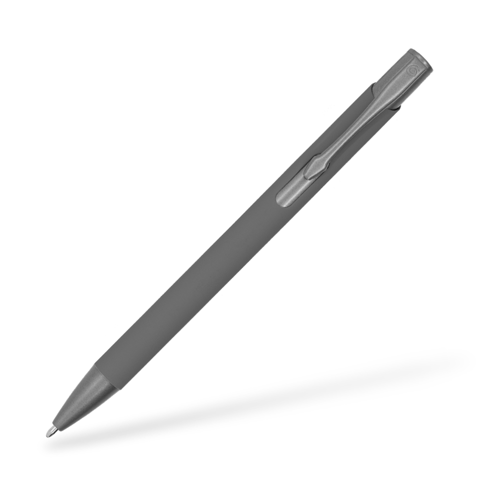 Goldstar Crosby MMN Kugelschreiber Clipansicht Grau