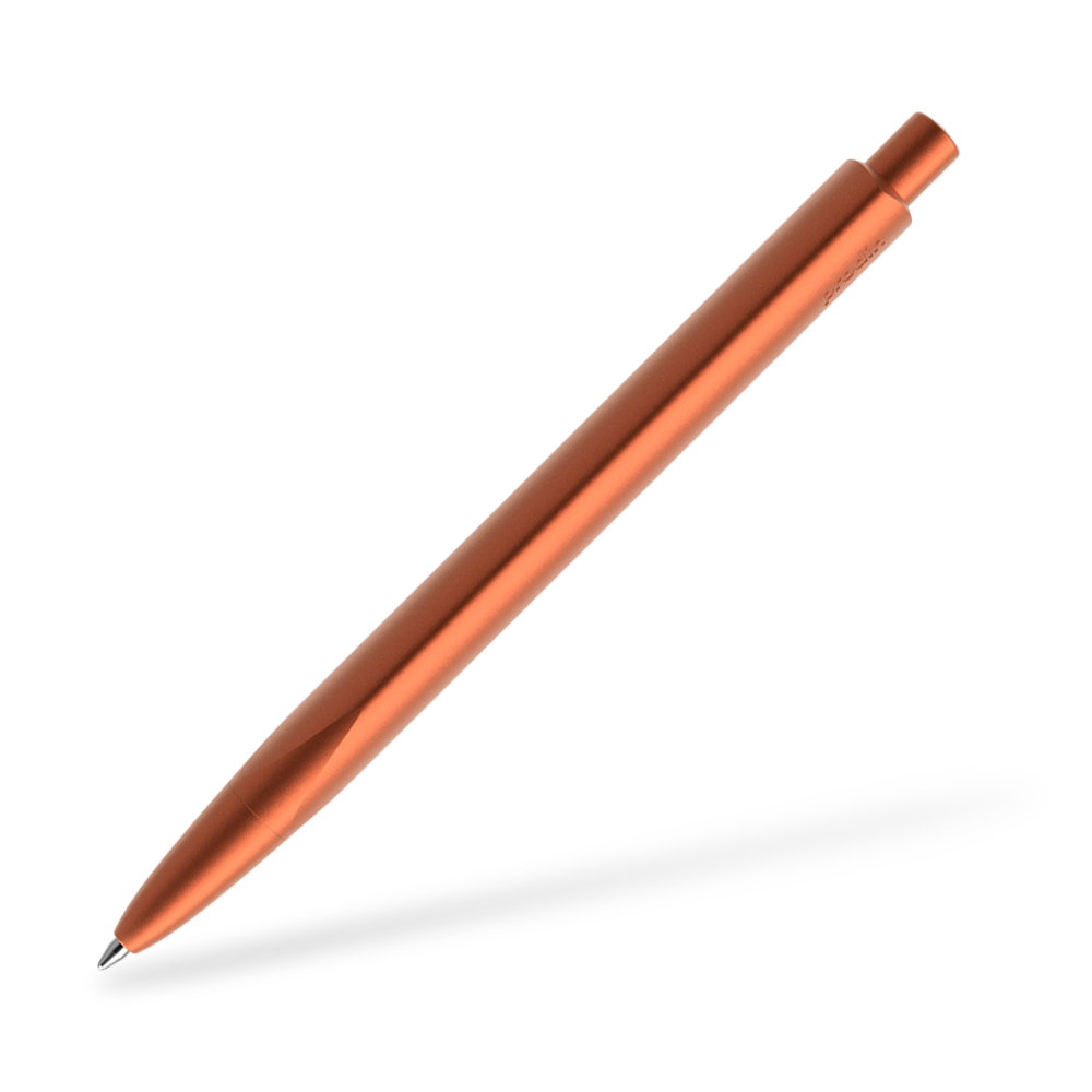 MS8 Aluminium Kugelschreiber Rückansicht Canyon Orange S15
