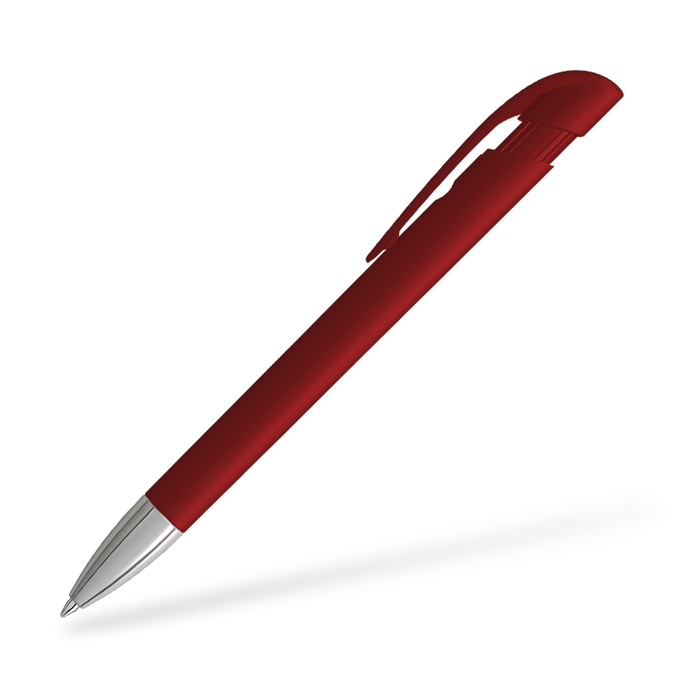 UMA YES F SI 0-0092-F-SI Kugelschreiber Seitenansicht Rot