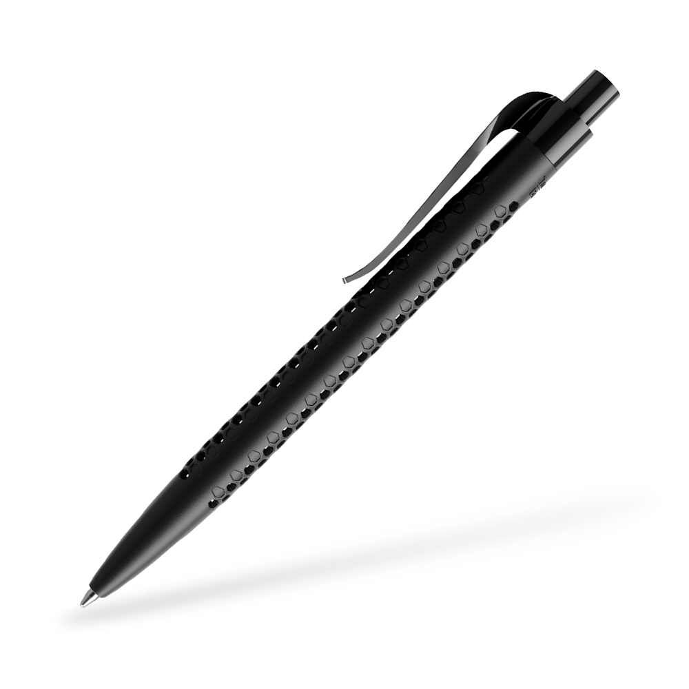 prodir QS40 Air Kugelschreiber True Biotic Seitenansicht Schwarz B75