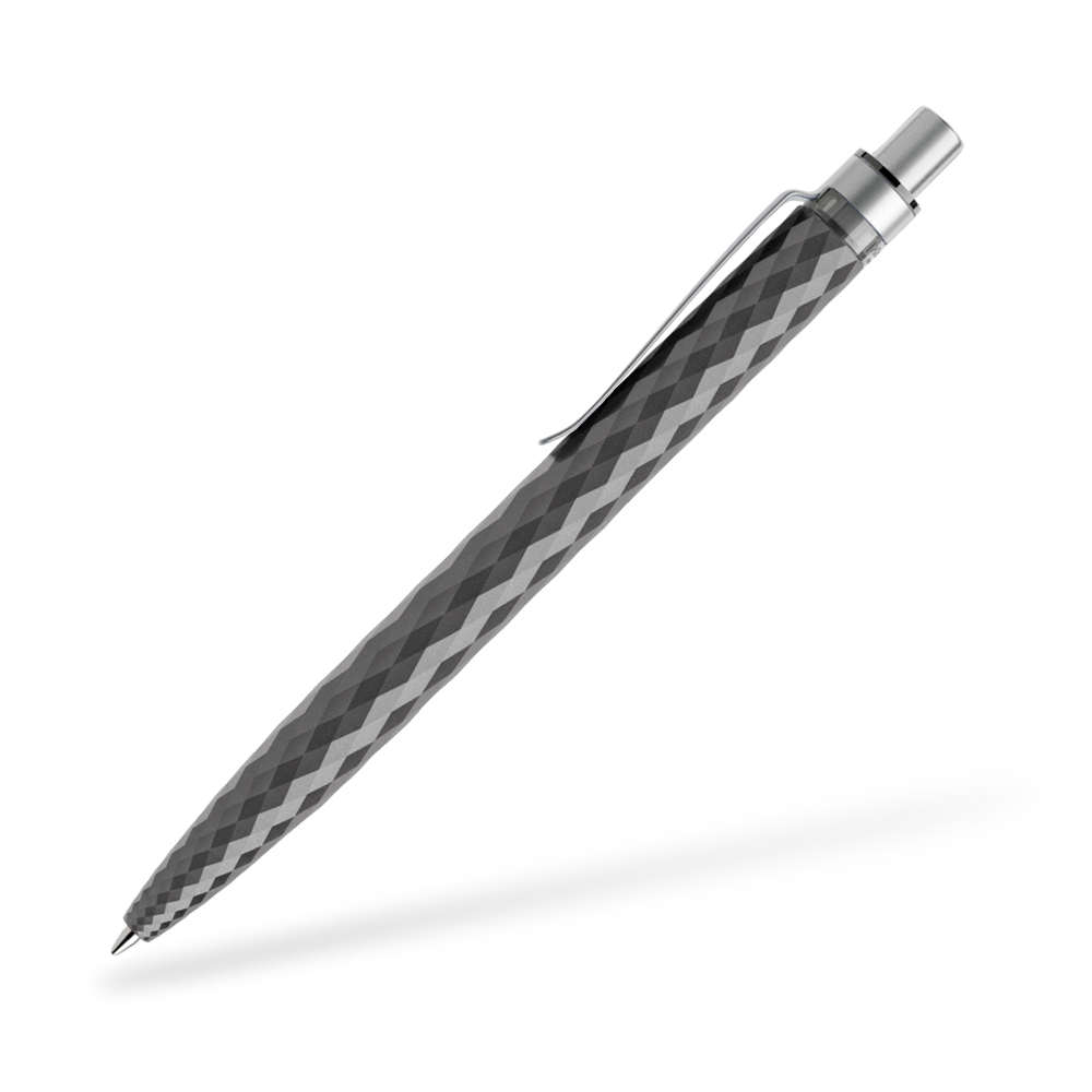 prodir QS01 Stone Kugelschreiber Metallclip Seitenansicht Graphit Q75