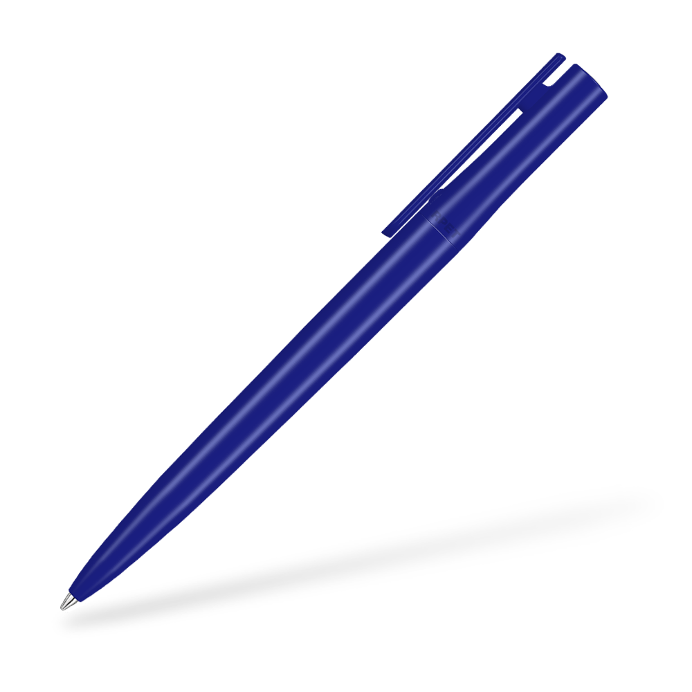 0-2240 PET PEN Switch Kugelschreiber Seitenansicht Dunkelblau