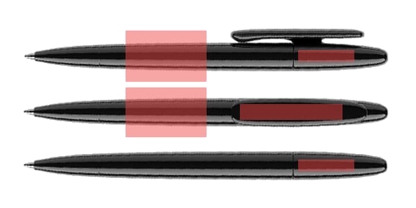 prodir DS5 Kugelschreiber poliert Durchbereiche