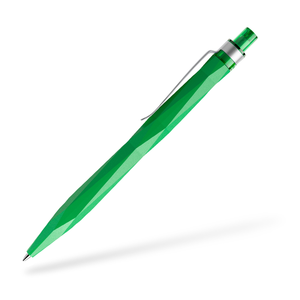 prodir QS20 Kugelschreiber Matt Metallclip Seitenansicht Hellgrün M67