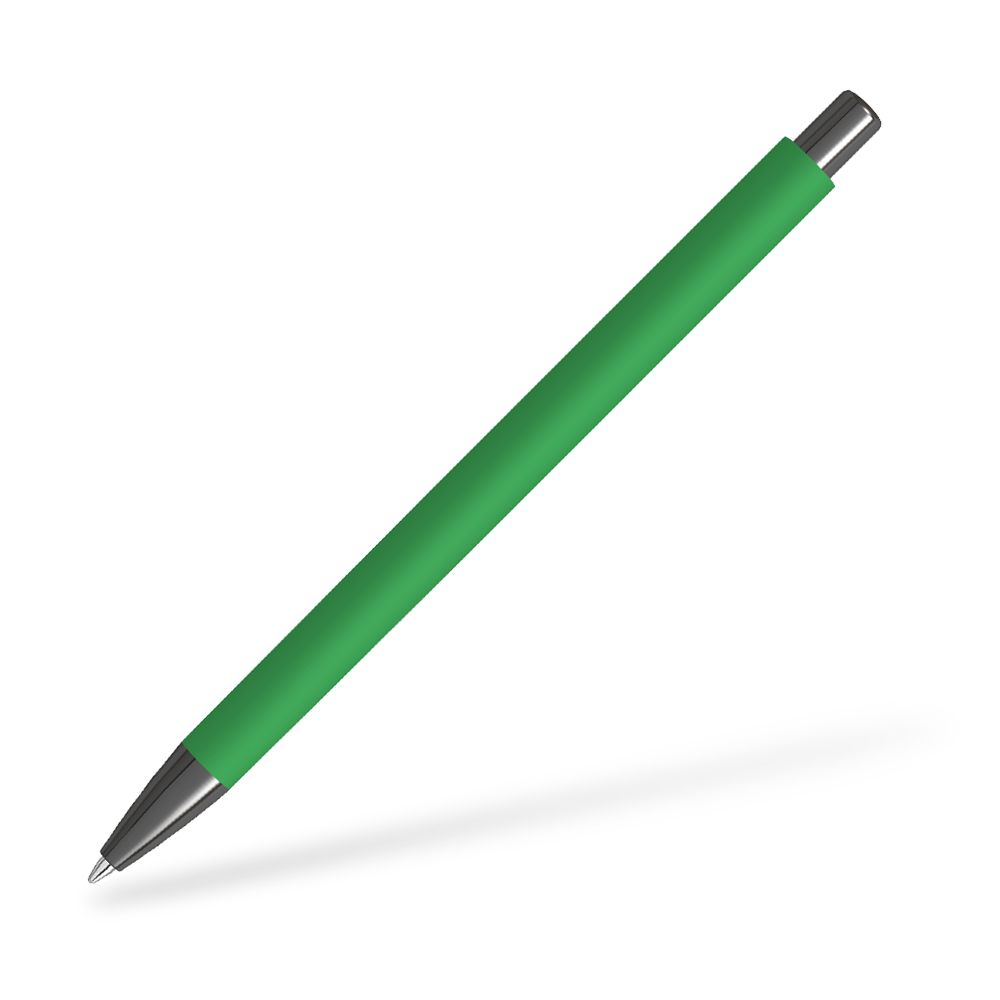 UMA Ellipse GUM 0-9450-GUM Kugelschreiber Frontansicht Dunkelgrün