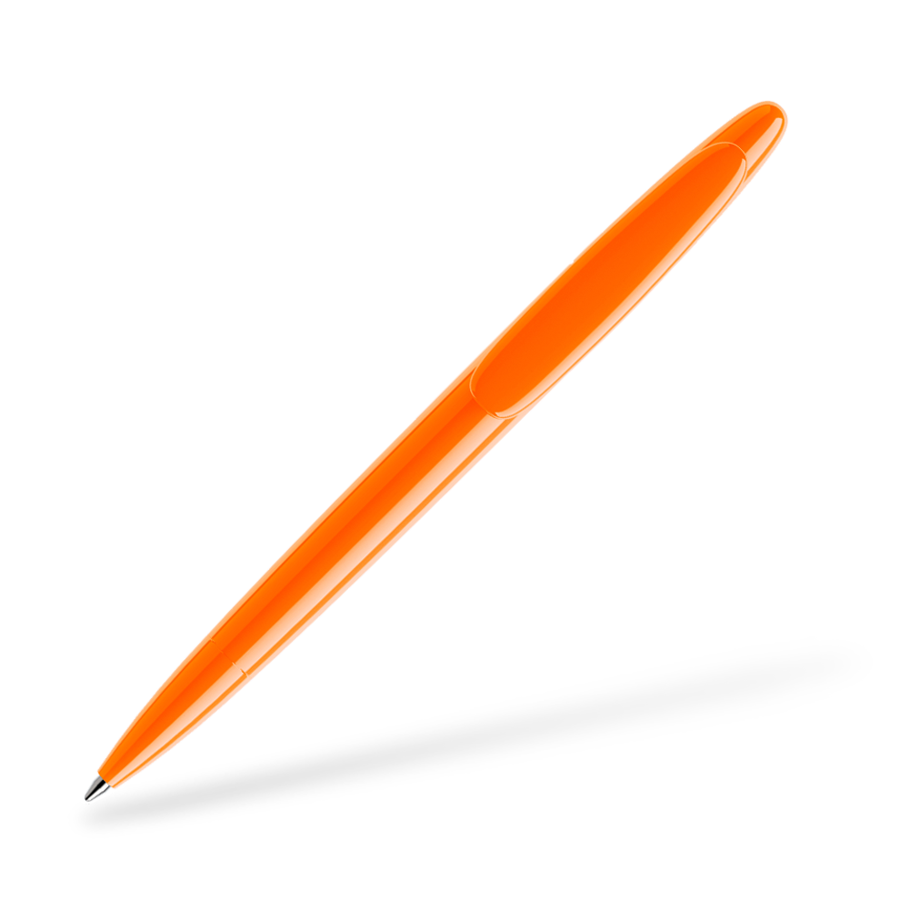 prodir DS5 poliert Kugelschreiber Clipansicht Orange P10