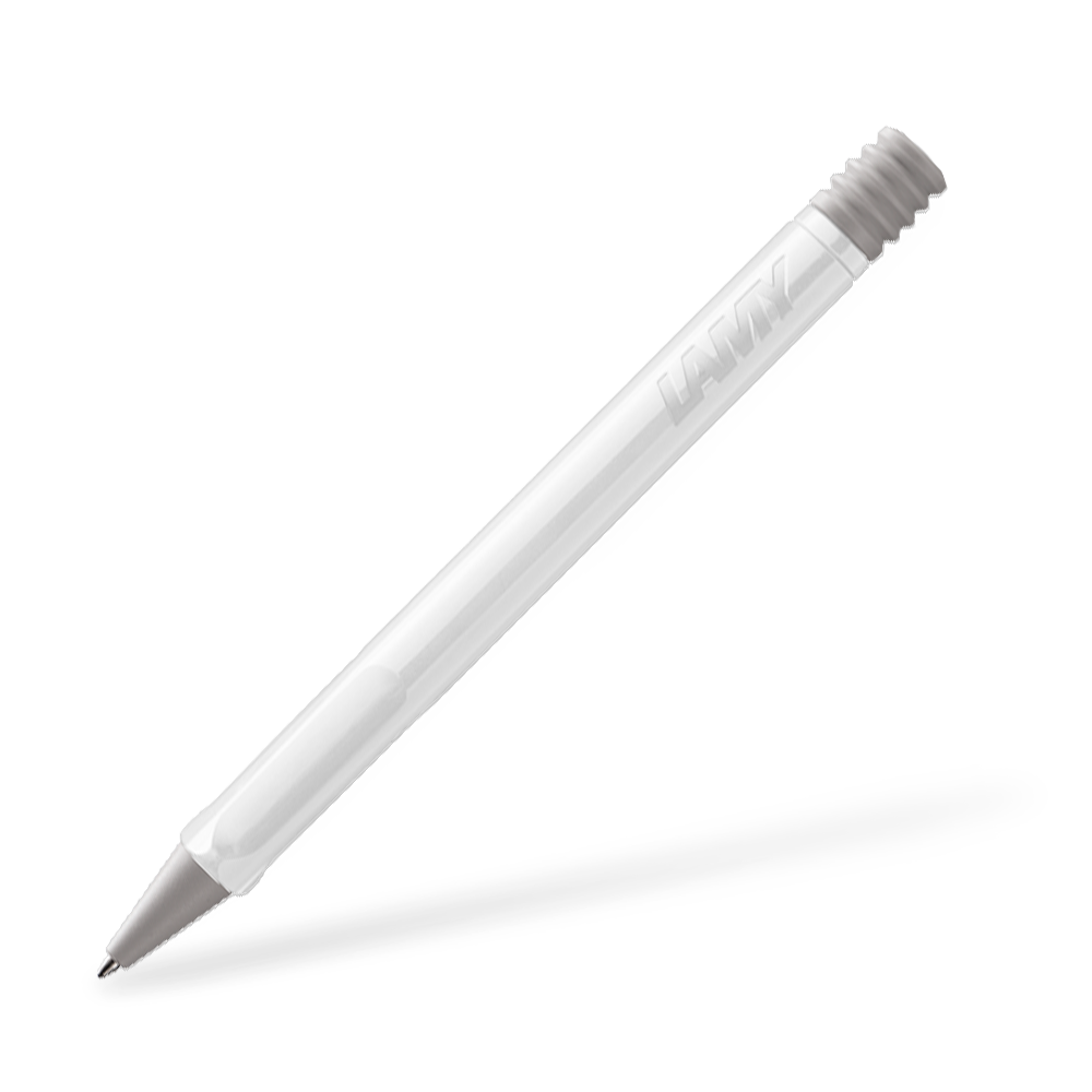 LAMY Safari 219 Kugelschreiber Frontansicht Weiss