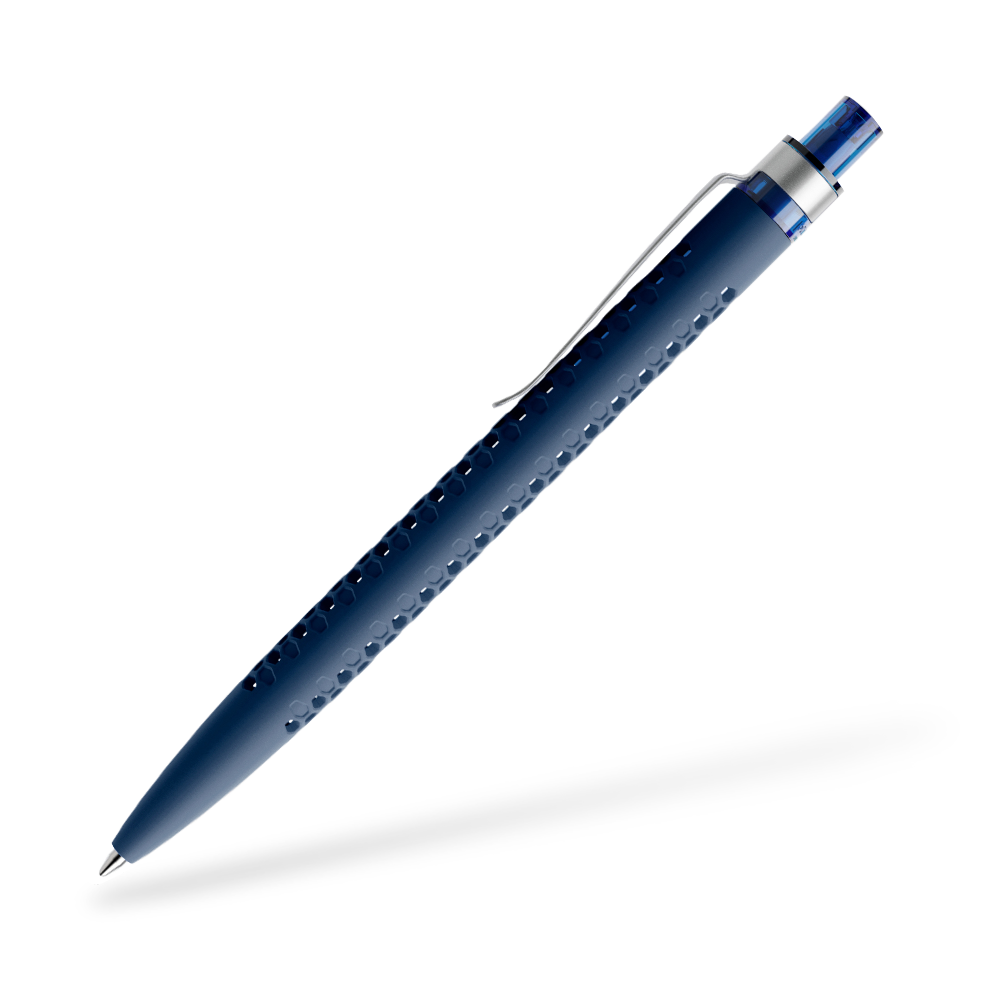 prodir QS40 Air Kugelschreiber Softtouch Metallclip Seitenansicht Sodalith R62