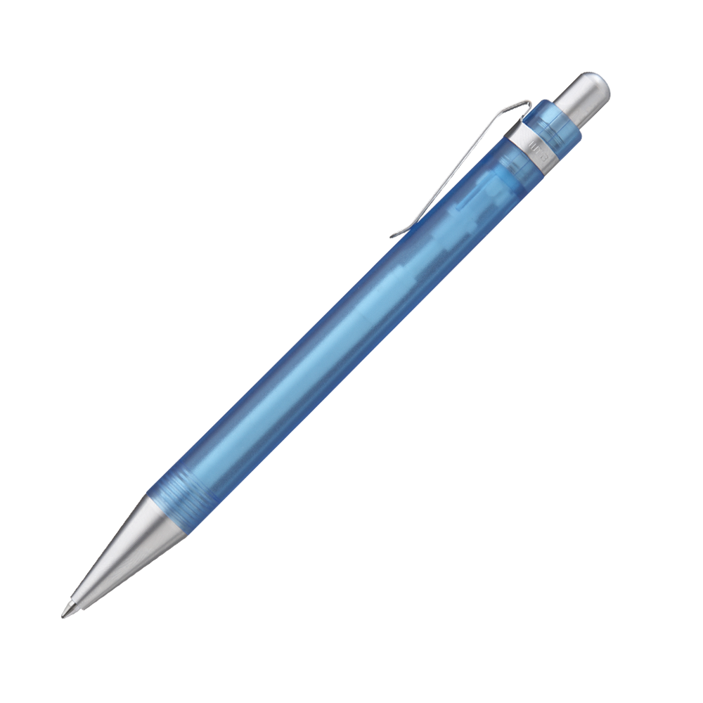 0-8600 UMA Arctis Kugelschreiber Seitenansicht Hellblau