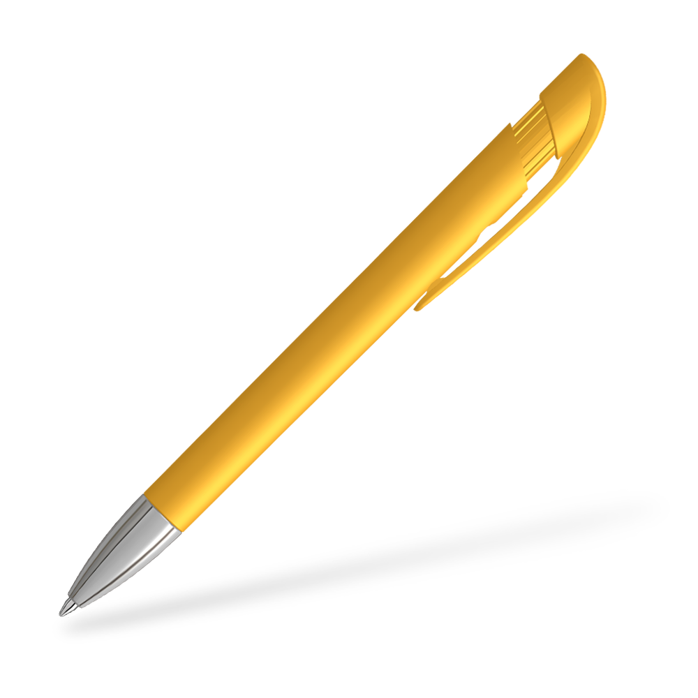 UMA YES F SI 0-0092-F-SI Kugelschreiber 270 Grad vom Clip Ocker