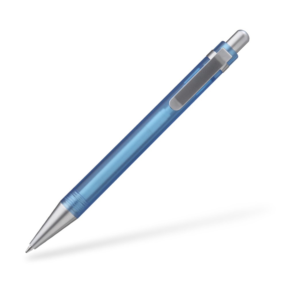 0-8600 UMA Arctis Kugelschreiber Clipansicht Hellblau
