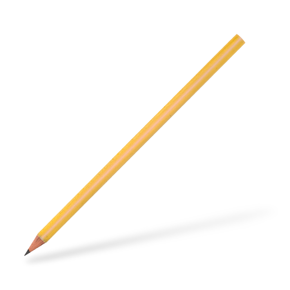 CSW Bleistifte runder Bleistift glänzend Ocker