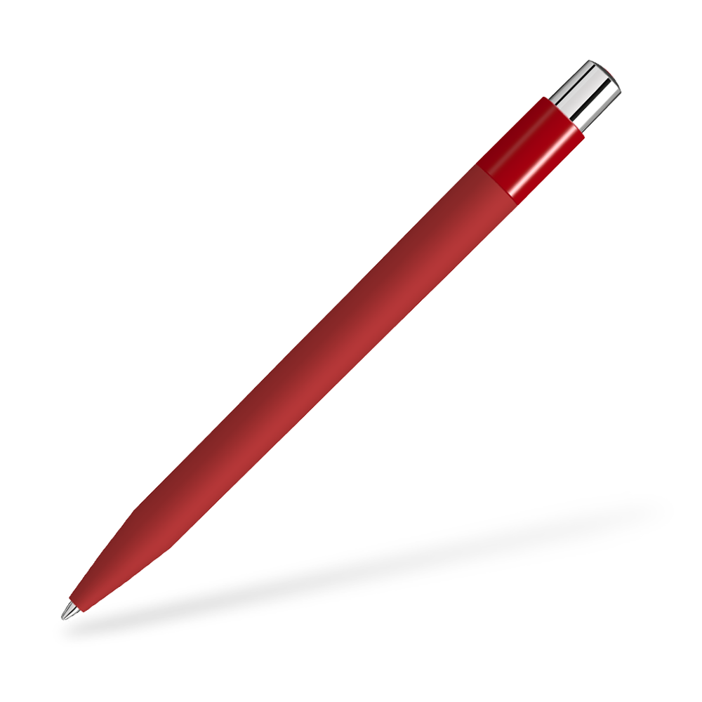 UMA ON TOP SI GUM 0-0063-SI-GUM Kugelschreiber Frontansicht Rot