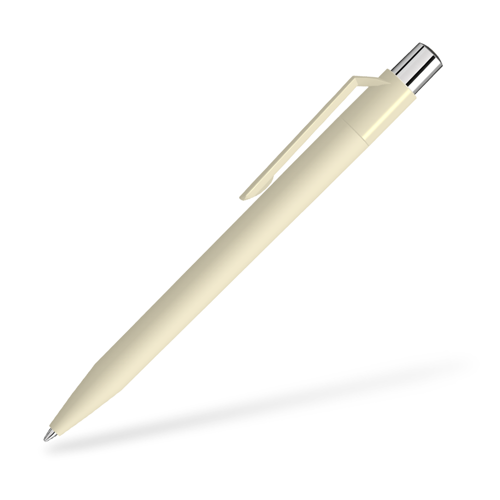 UMA ON TOP SI GUM 0-0063-SI-GUM Kugelschreiber Seitenansicht Beige