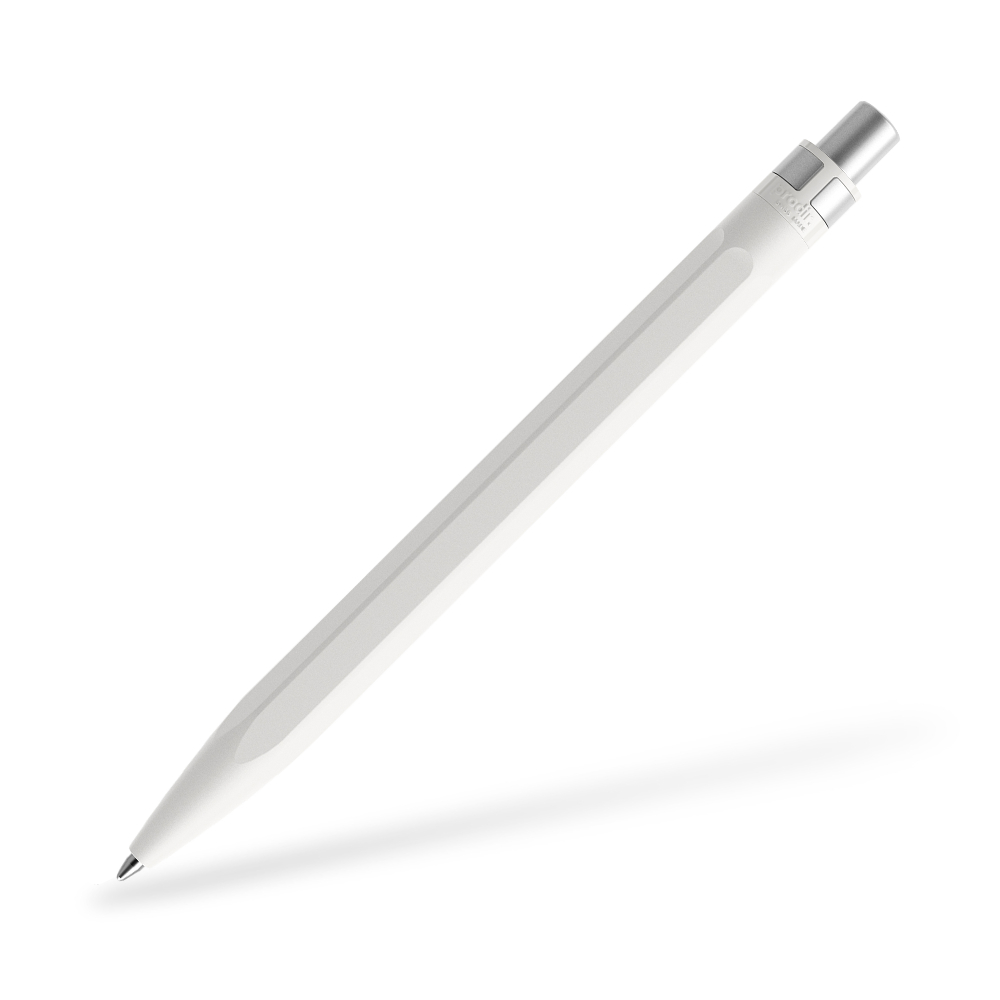 prodir QS50 Stone Kugelschreiber Metallclip Frontansicht Dolomit Q02