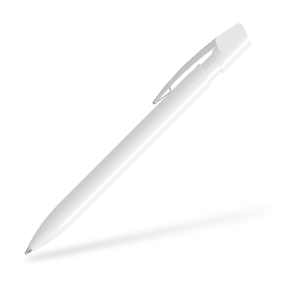 UMA SKY M 0-0125-M Kugelschreiber Seitenansicht Weiß-Weiß